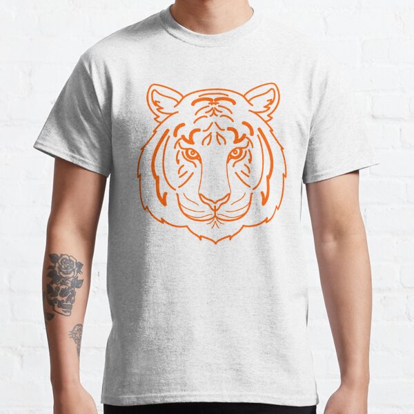 TIGER FACE Men's T-Shirt/Biker/Tattoo/Gift Lion/Tiger/Wild/Hunter/Xmas/XS -  3XL/Top