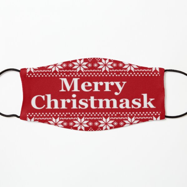 Merry Christmask Christmas Facemask Kids Mask
