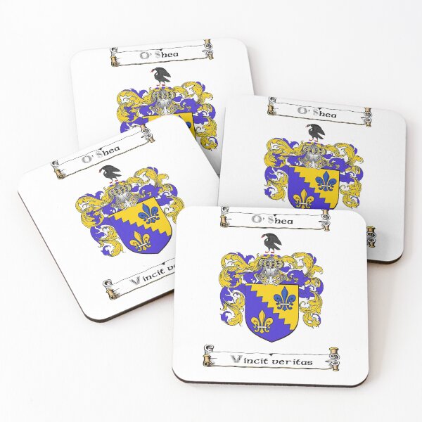 Item preview, O' Shea Family Crest and Motto designed and sold by Hibernia29.