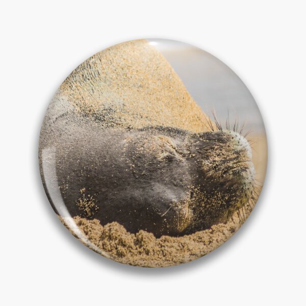 Item preview, Eepo the Hawaiian monk seal designed and sold by KensLensDesigns.