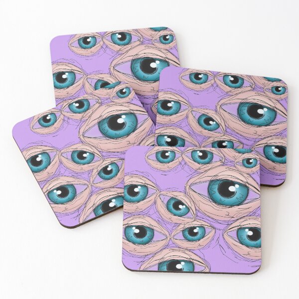 Item preview, Purple eyeball party designed and sold by Rachelerinart.