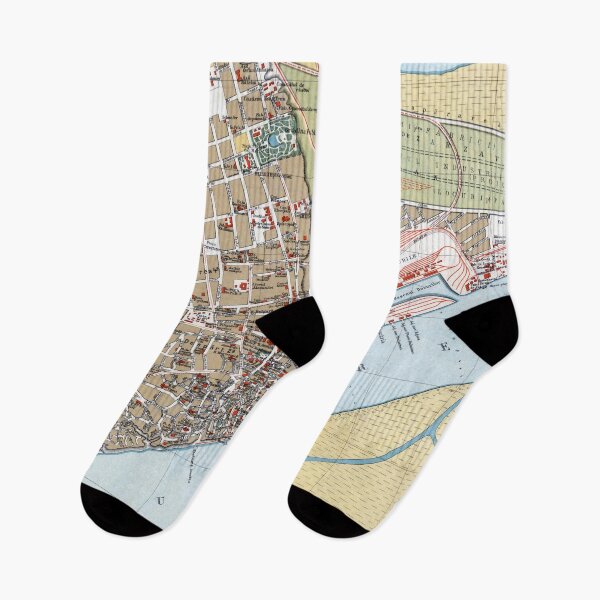Item preview, Vintage Galati Romania Map (1914) designed and sold by BravuraMedia.