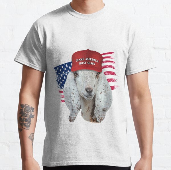 Make America GOAT Again Nubian Doe Goat Classic T-Shirt