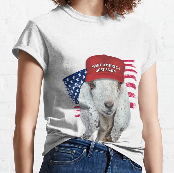 Make America GOAT Again Nubian Doe Goat Classic T-Shirt