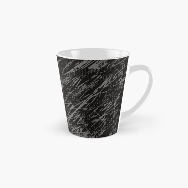 Crazy Pattern stripes grey Tall Mug
