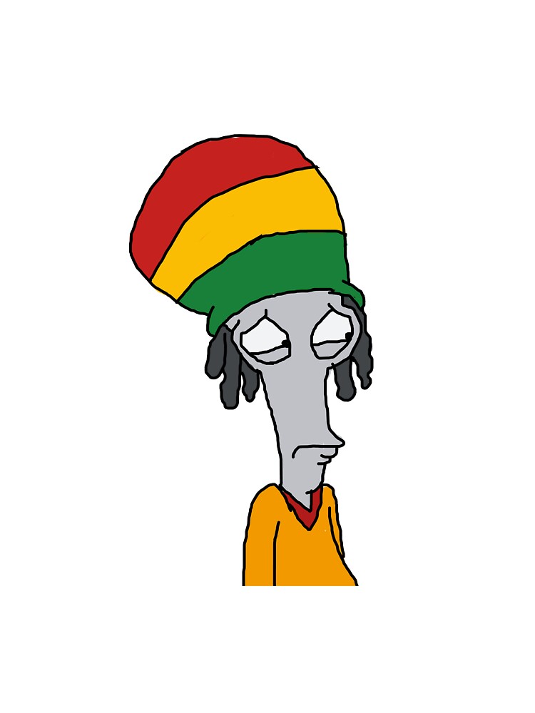 American Dad! Character Roger The Alien Jamaican Outfit Transparent PNG ...
