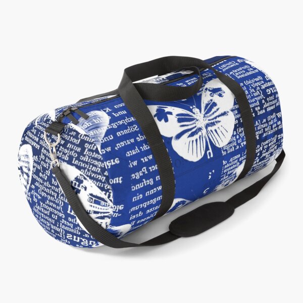 Item preview, cobalt butterfly collage designed and sold by Carolynne.
