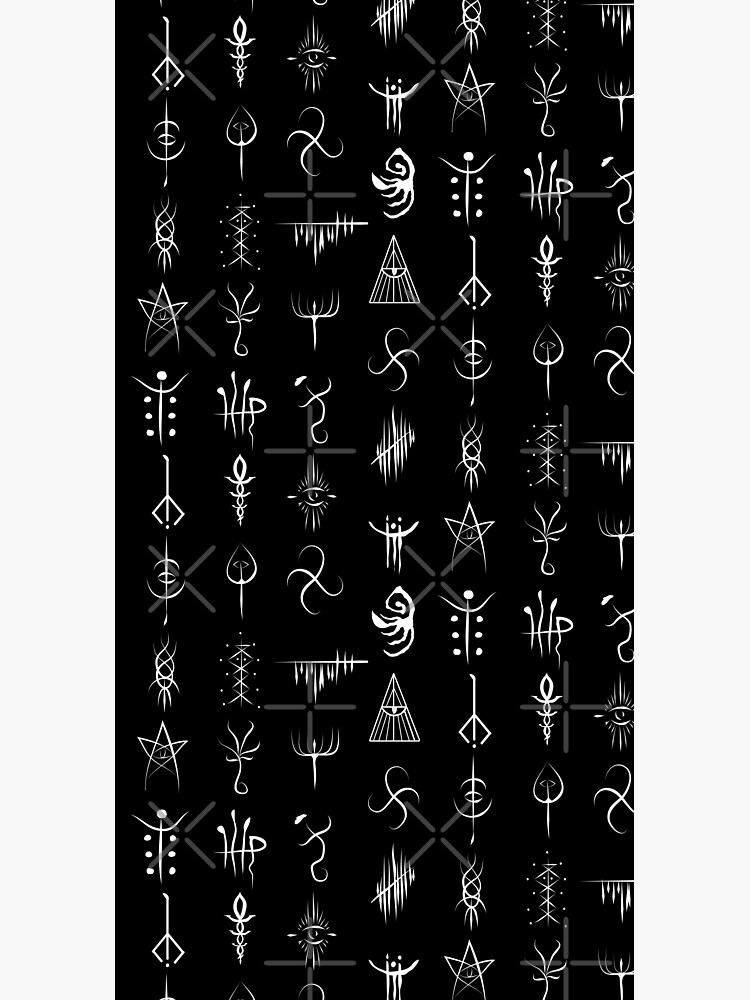 Bloodborne caryll runes  by DigitalCleo