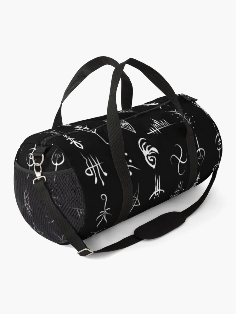Alternate view of Bloodborne caryll runes Duffle Bag