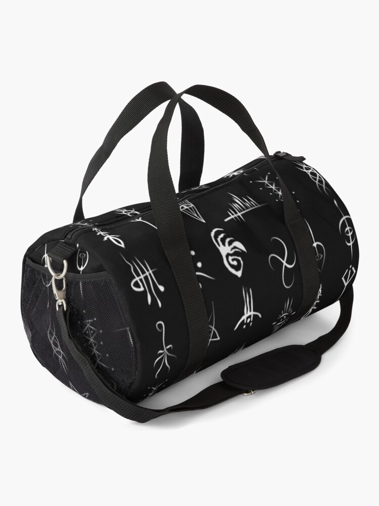 Alternate view of Bloodborne caryll runes Duffle Bag