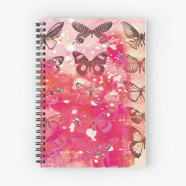 Item preview, butterfly and vintage text collage designed and sold by Carolynne.