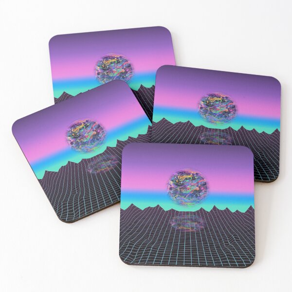 Item preview, Neon Outrun Sunset designed and sold by PsychedelicPour.
