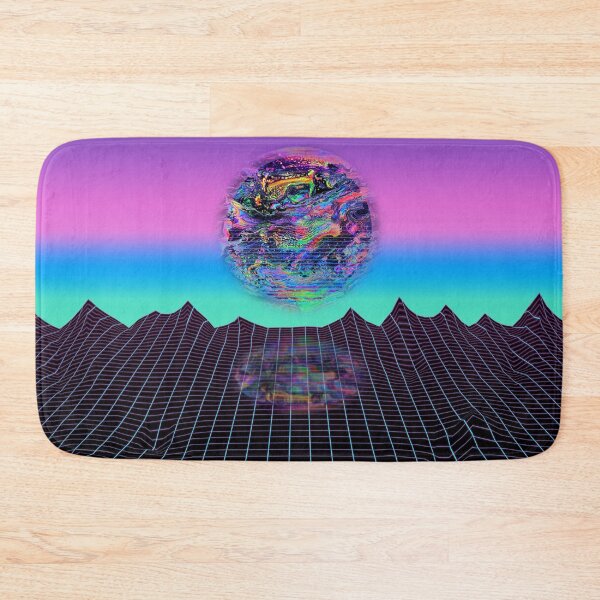 Artikelvorschau, Neon Outrun Sonnenuntergang entworfen und verkauft von PsychedelicPour.