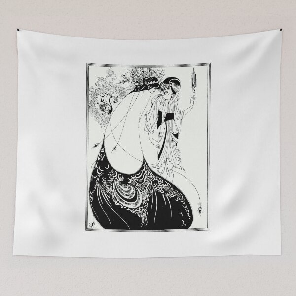 Item preview, Peacock Skirt - Aubrey Beardsley designed and sold by VelcroFathoms.