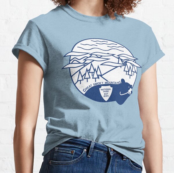The Great Smoky Mountain National Park - Sticker and apparel Classic T-Shirt