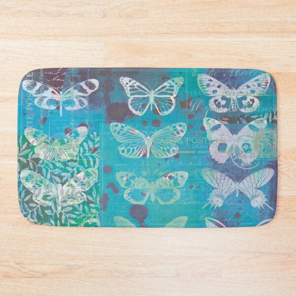 Item preview, Blue Butterfly Collage designed and sold by Carolynne.