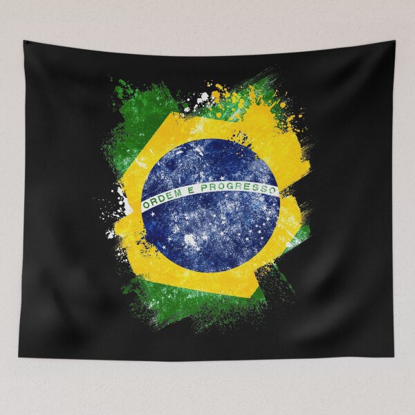 Item preview, Grunge Brasil Flag designed and sold by alessiob.