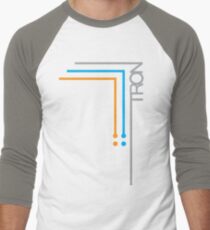 Camiseta ¾ estilo béisbol Tron