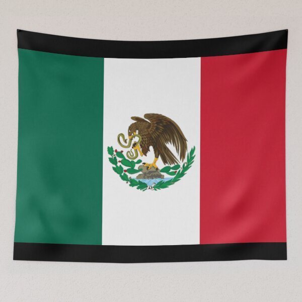 Item preview, Mexico Flag - FLAG0076 designed and sold by 3-Starfish.
