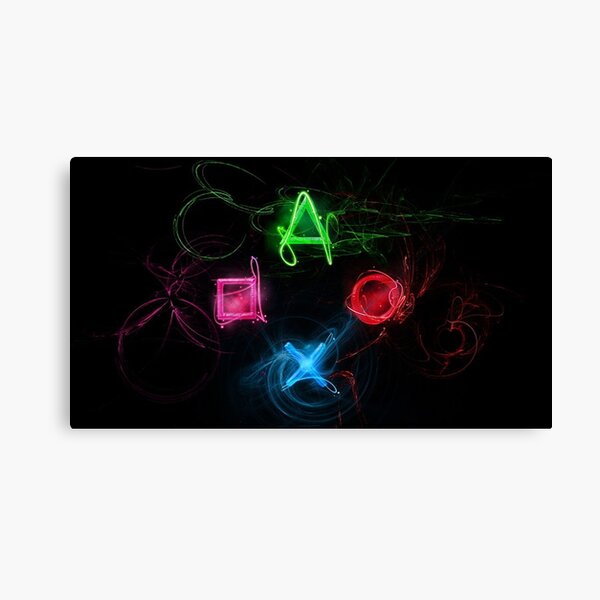 Playstation Leinwanddruck