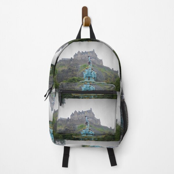 Item preview, Edinburgh Castle and Ross Fountain  designed and sold by WanderingBark.