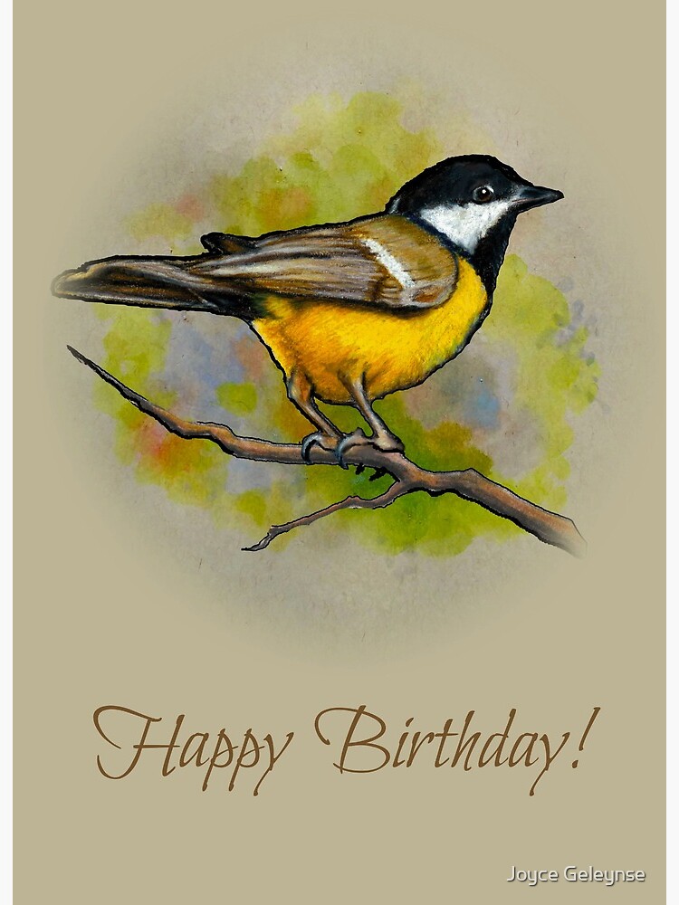 Singing Bird, Color Pencil Art, Wildlife, Drawing, Original Art, Nature  Art Board Print for Sale by Joyce Geleynse