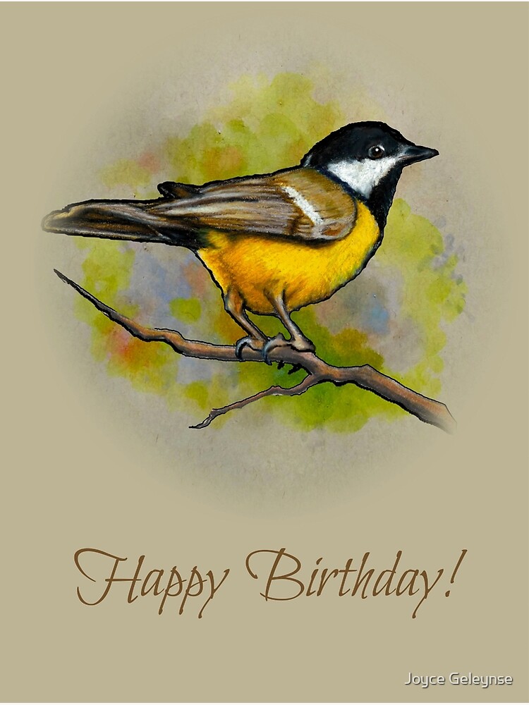 Carte De Vœux Bon Anniversaire Par Joyce Redbubble