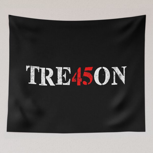 Item preview, TREASON 45 - TRE45ON (stencil) designed and sold by Thelittlelord.