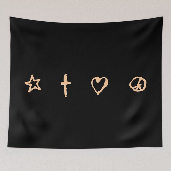 Item preview, Signs (Peach on Black) designed and sold by ChrisTracy.