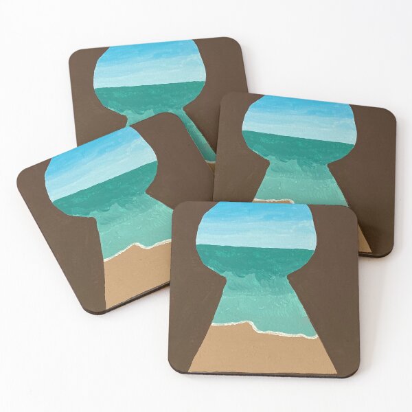 Item preview, Beach View Keyhole designed and sold by ashshaiv.