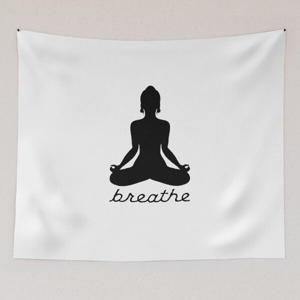 Item preview, breathe yoga meditation  designed and sold by LioPart.