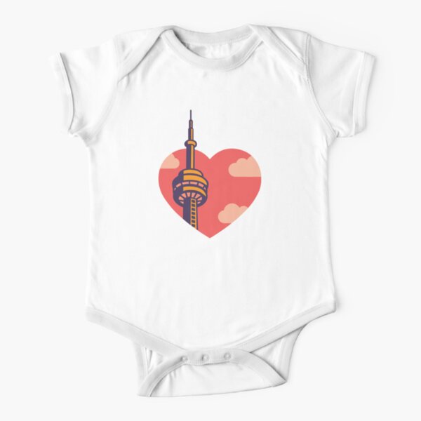 I Heart Toronto CN Tower Kids T-Shirt for Sale by SOMA APPAREL