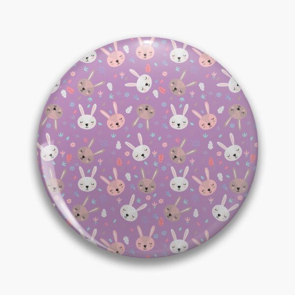 Item preview, Purple Bunny Pattern designed and sold by Katemunns.