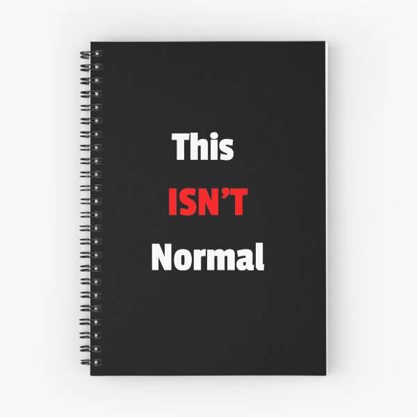 Item preview, This ISN'T Normal designed and sold by IntrovArtDesign.