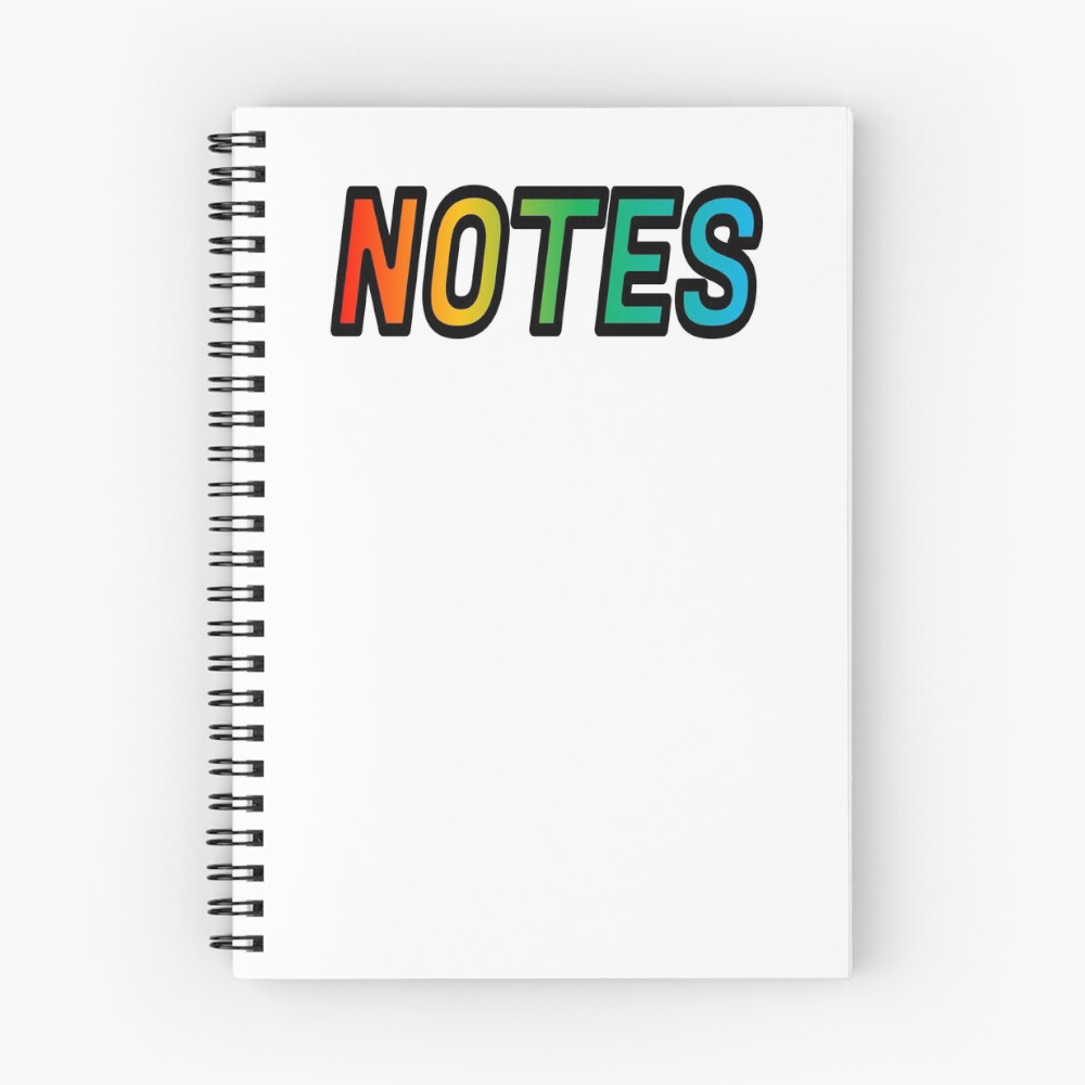 Item preview, Spiral Notebook designed and sold by powerpointer.