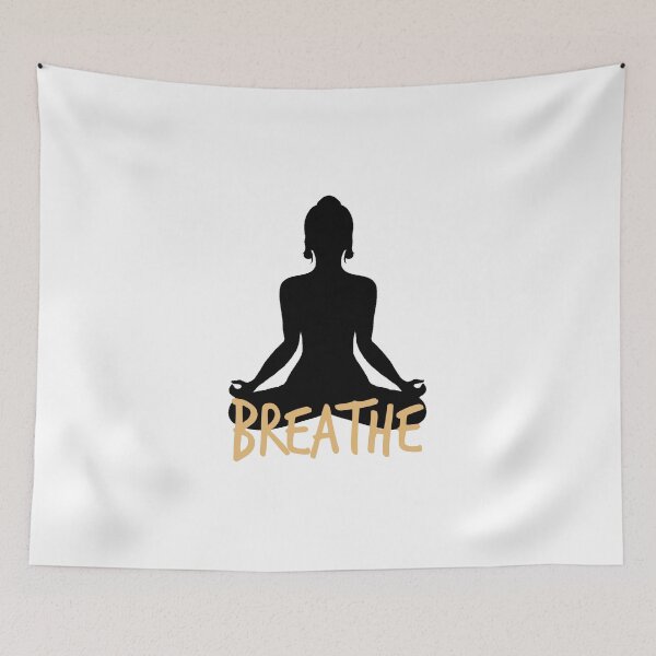 Item preview, breathe yoga meditation  designed and sold by LioPart.