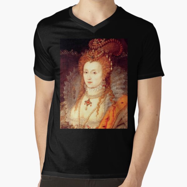 Elizabeth I Portrait V-Neck T-Shirt