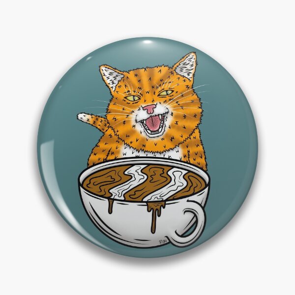 Item preview, Coffee Cat designed and sold by iamriboflavin.