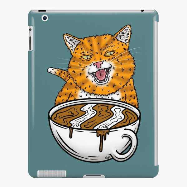 Coffee Cat iPad Snap Case