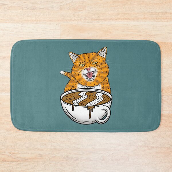 Item preview, Coffee Cat designed and sold by iamriboflavin.