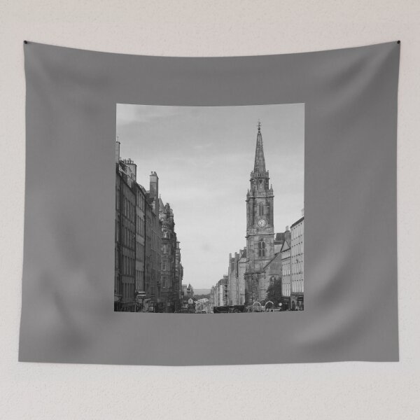 Item preview, Royal Mile - Black and White designed and sold by WanderingBark.