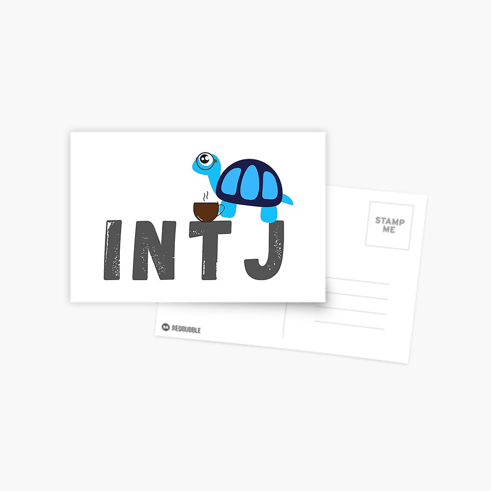 INTJ Cognitive Functions (MBTI Merch) Greeting Card for Sale by lamweixing