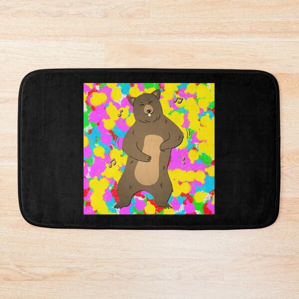 Item preview, Dancing Bear Colour/Color Pop Background Funky Tie Dye designed and sold by IBMClothing.