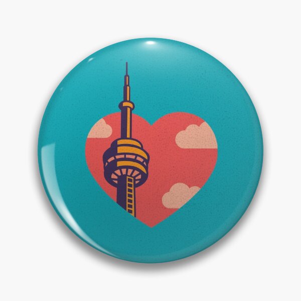 Artikelvorschau, Ich Herz Toronto CN Tower verzweifelt entworfen und verkauft von SOMA APPAREL.