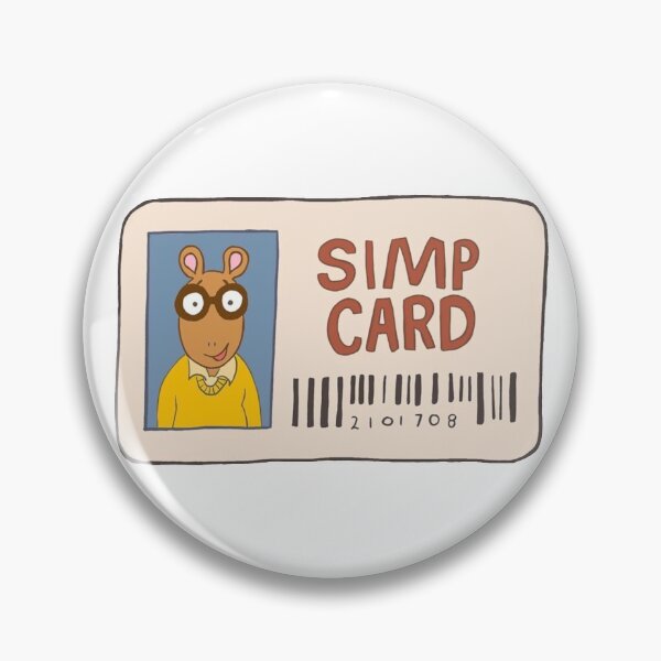 Item preview, Simp Card designed and sold by Emma Barrow.