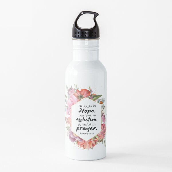 paciente afligido Botella de agua