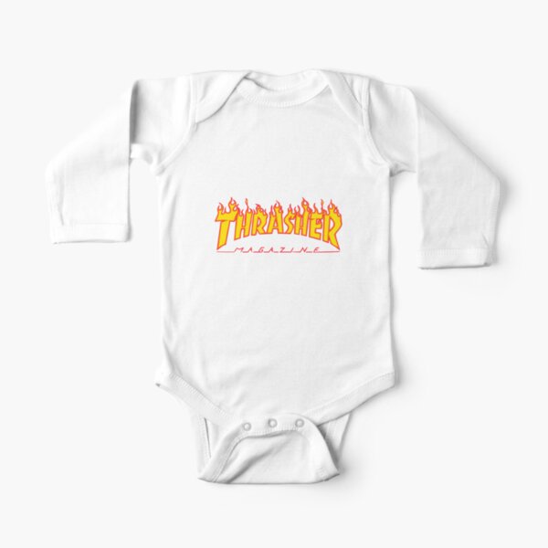 trasher Long Sleeve Baby One-Piece