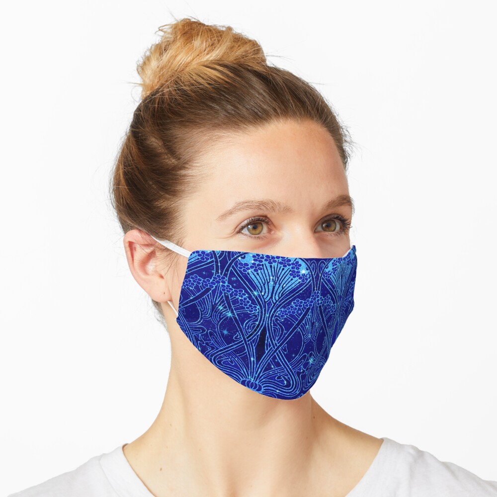 An Art Nouveau Night Sky Mask