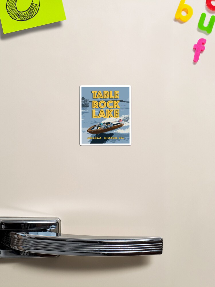 Thumbnail 1 of 3, Magnet, Table Rock Lake, Arkansas, Missouri designed and sold by sreimer.