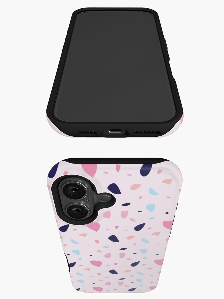 Thumbnail 3 of 4, iPhone Case, Terrazzo Pattern designed and sold by raluca20.
